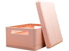 EXACOMPTA Boîte pliable Skandi A4+ 27231D Maxi rose clair 375x40x275mm (9002493272316)