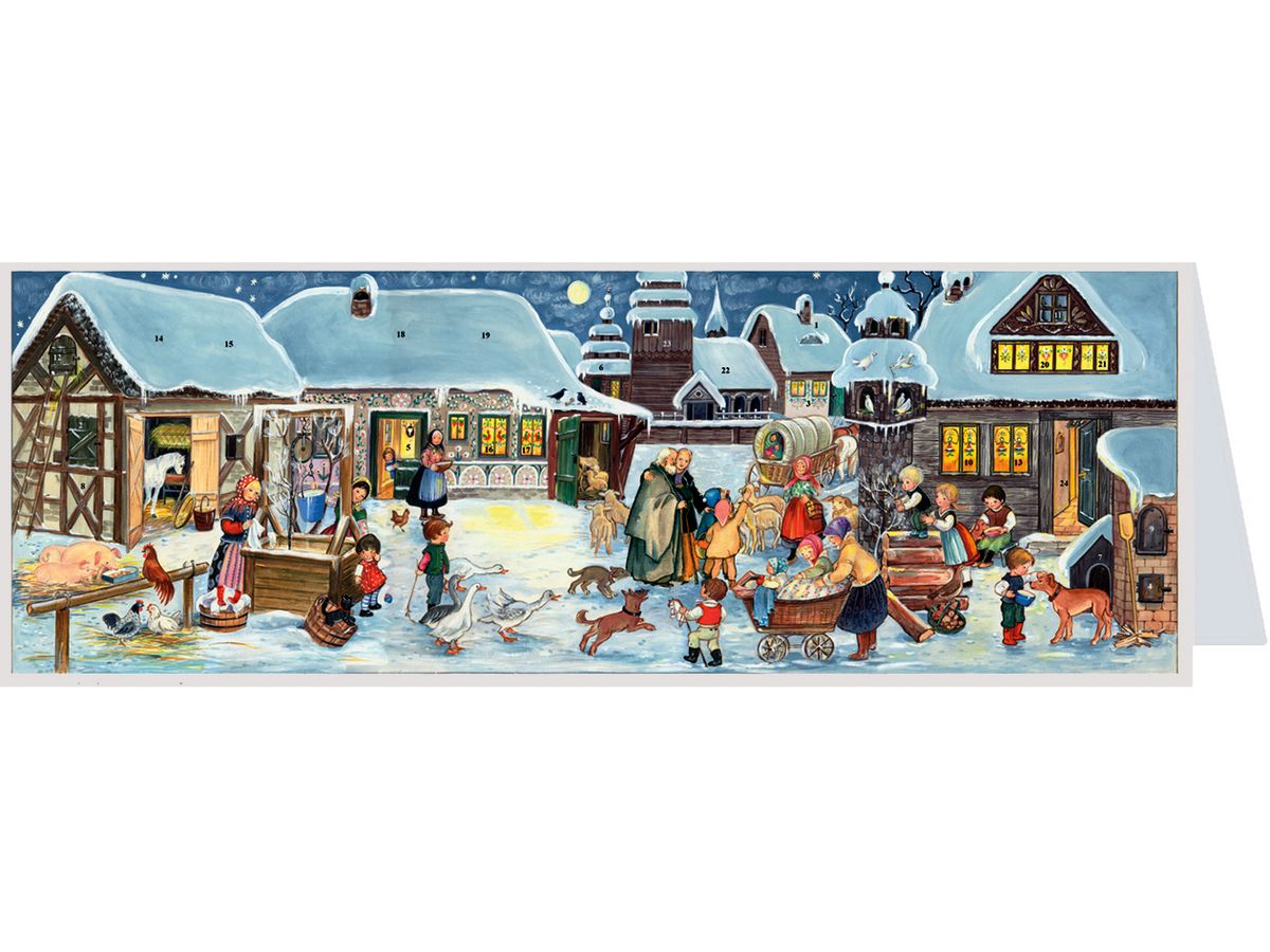 SELLMER Adventskalender 10x31cm 4214 4200 (4025985042148)