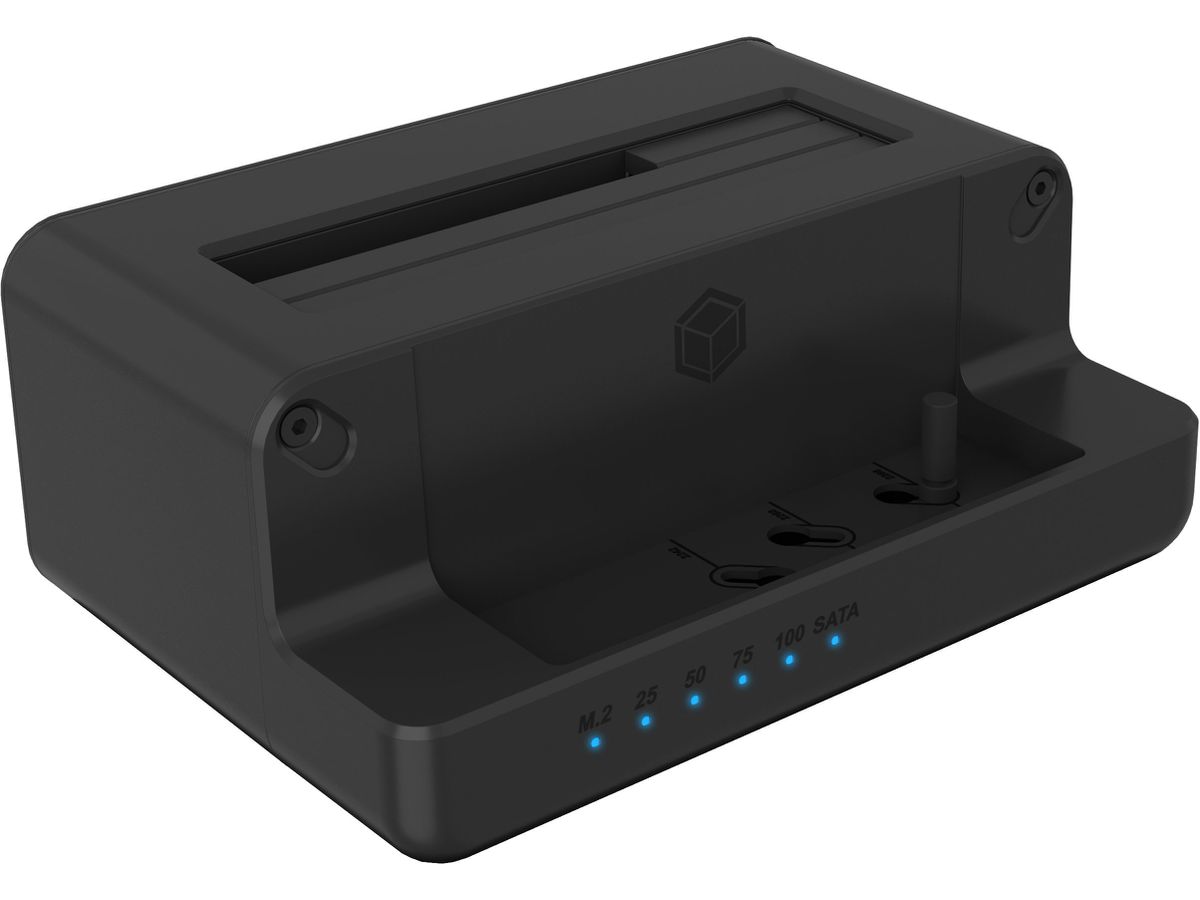 ICY BOX Docking- & Clonestation IB-2914MSCL-C31 2 Bay M.2 NVMe to 2.5 & 3.5in (4250078173274)