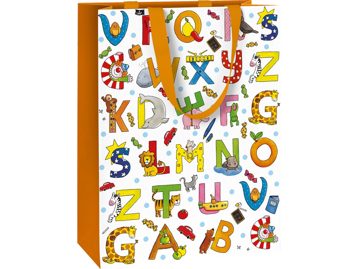 STEWO Sacchetto regalo Mick 2544964815 arancia 23x13x30cm (7630050853931)