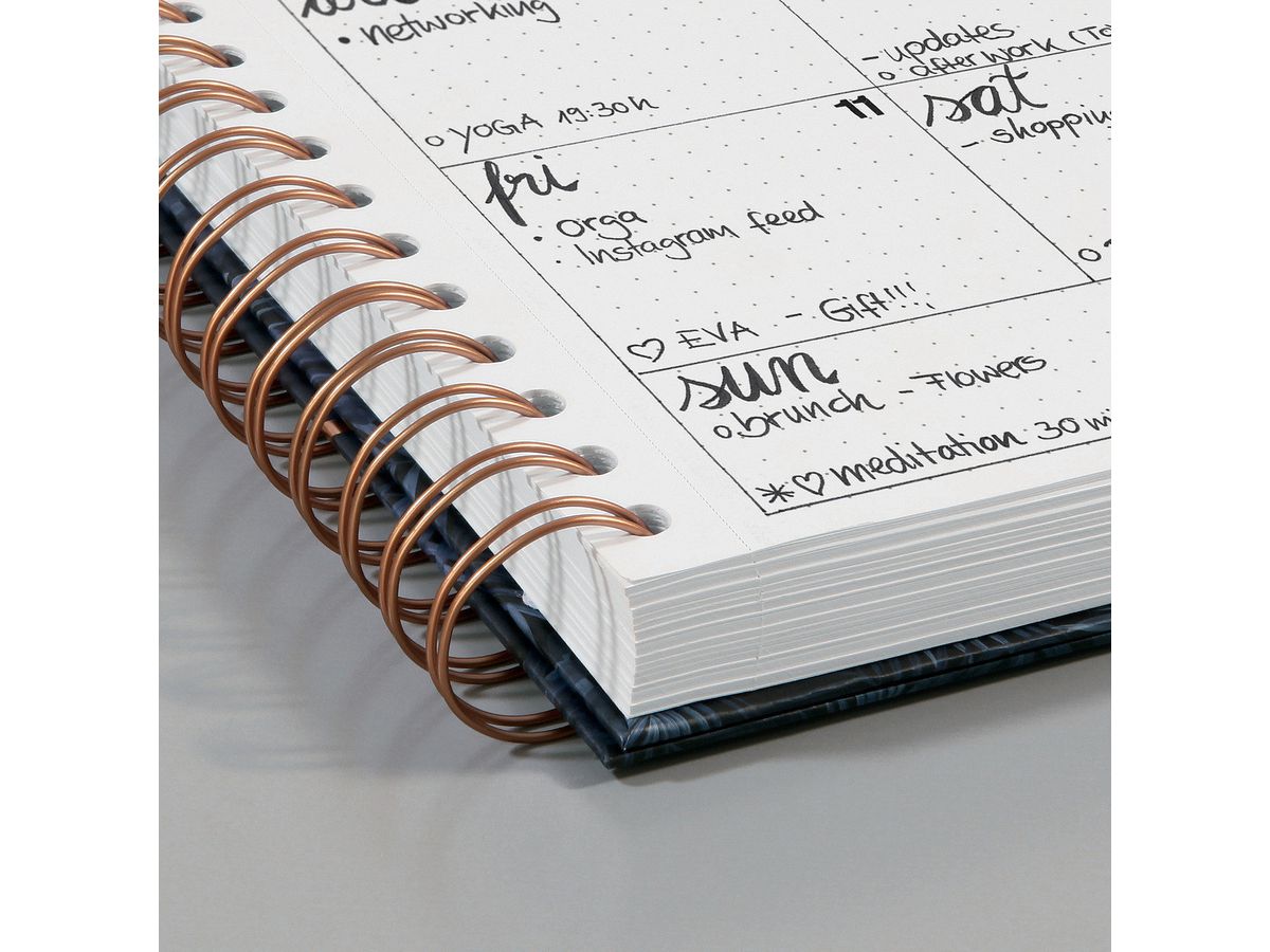 JOLIE Carnet Brush Marks JN611 pointé, 240 S., multic., A5 (4004360797736)