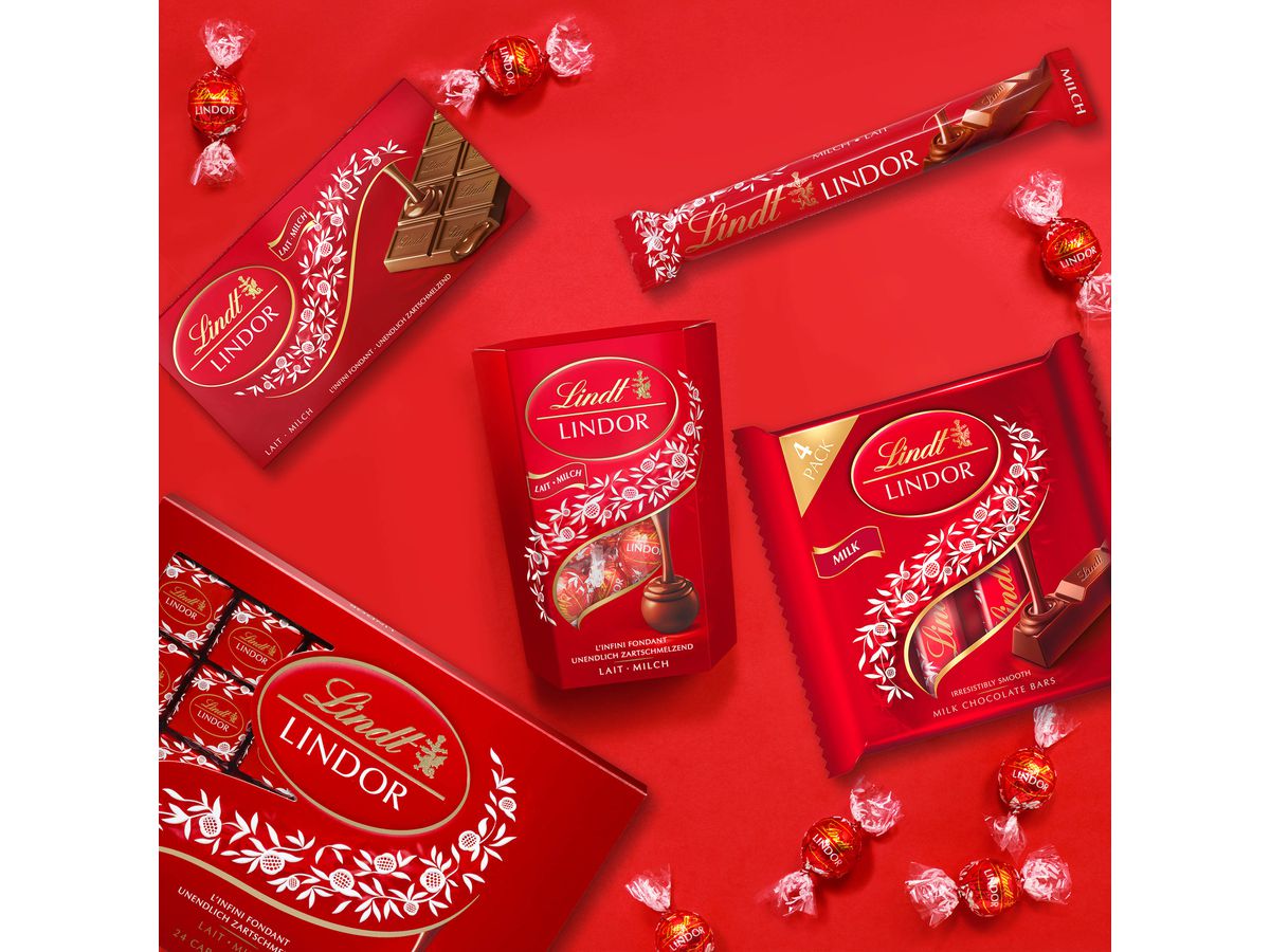 LINDT Lindor Palloni Latte 461145 1000g (7610400091336)