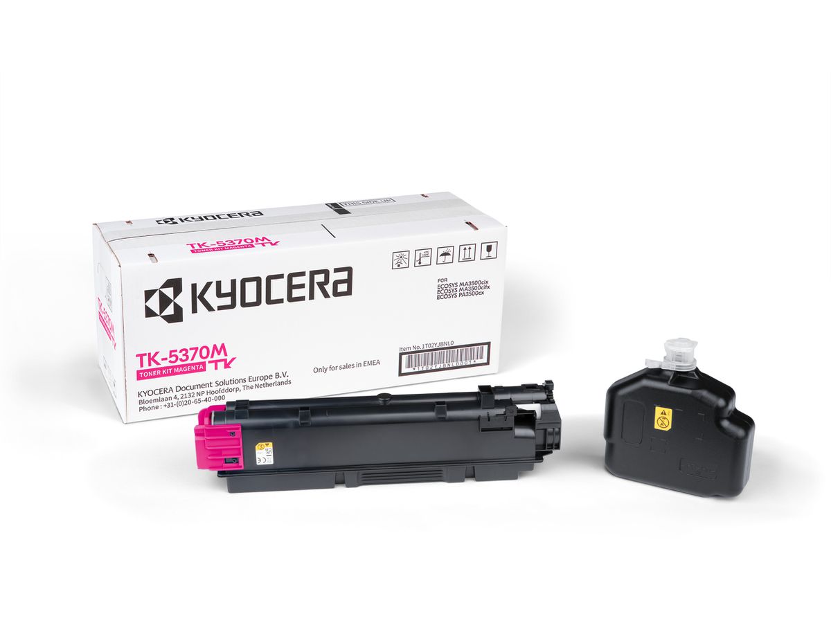 KYOCERA Toner-Modul magenta TK-5370M Ecosys PA3500cx 5000 Seiten (0632983072745)