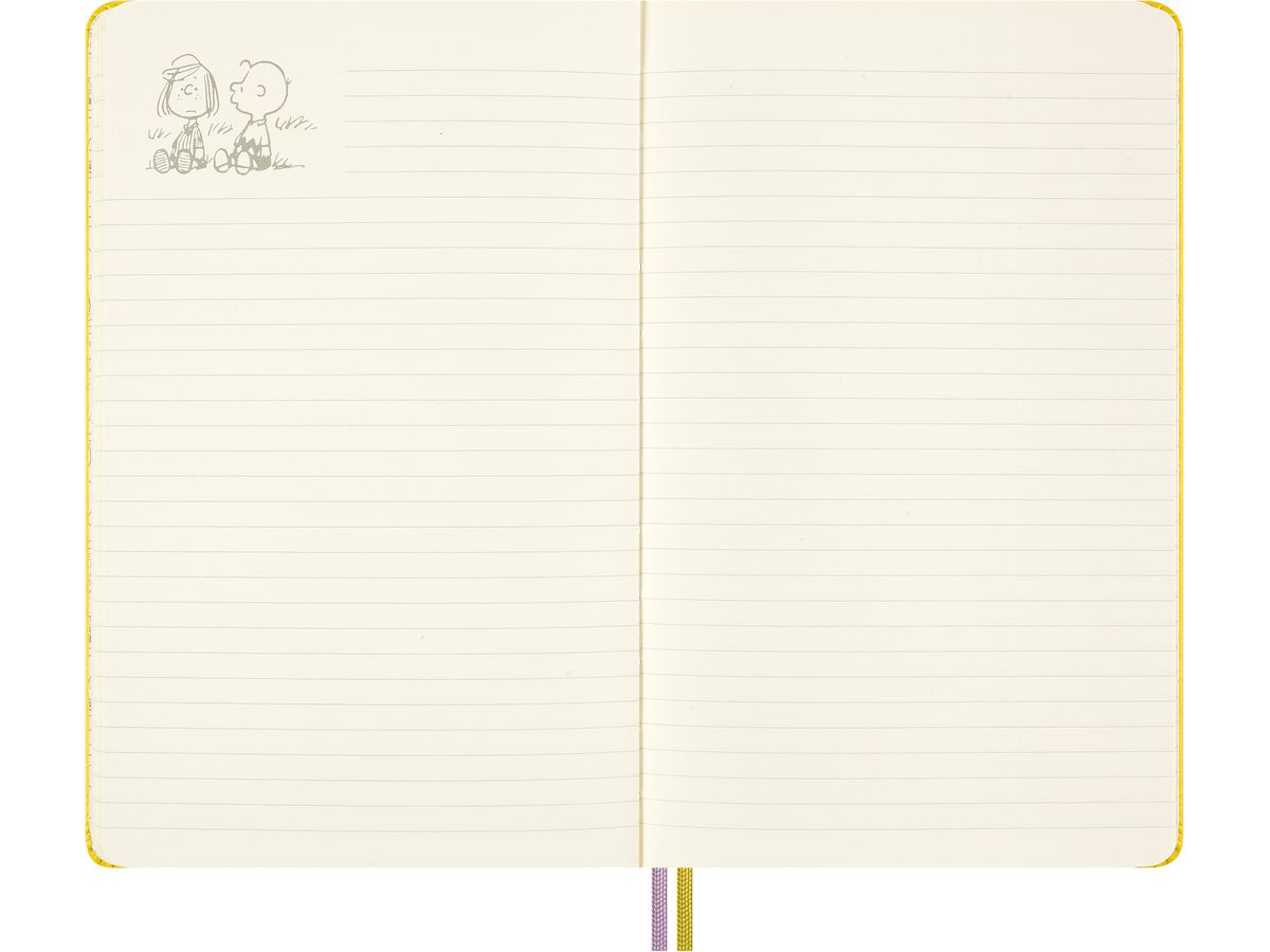 MOLESKINE Carnet Peanuts Patty L/A5 999277123 ligné, orange (8056999277123)