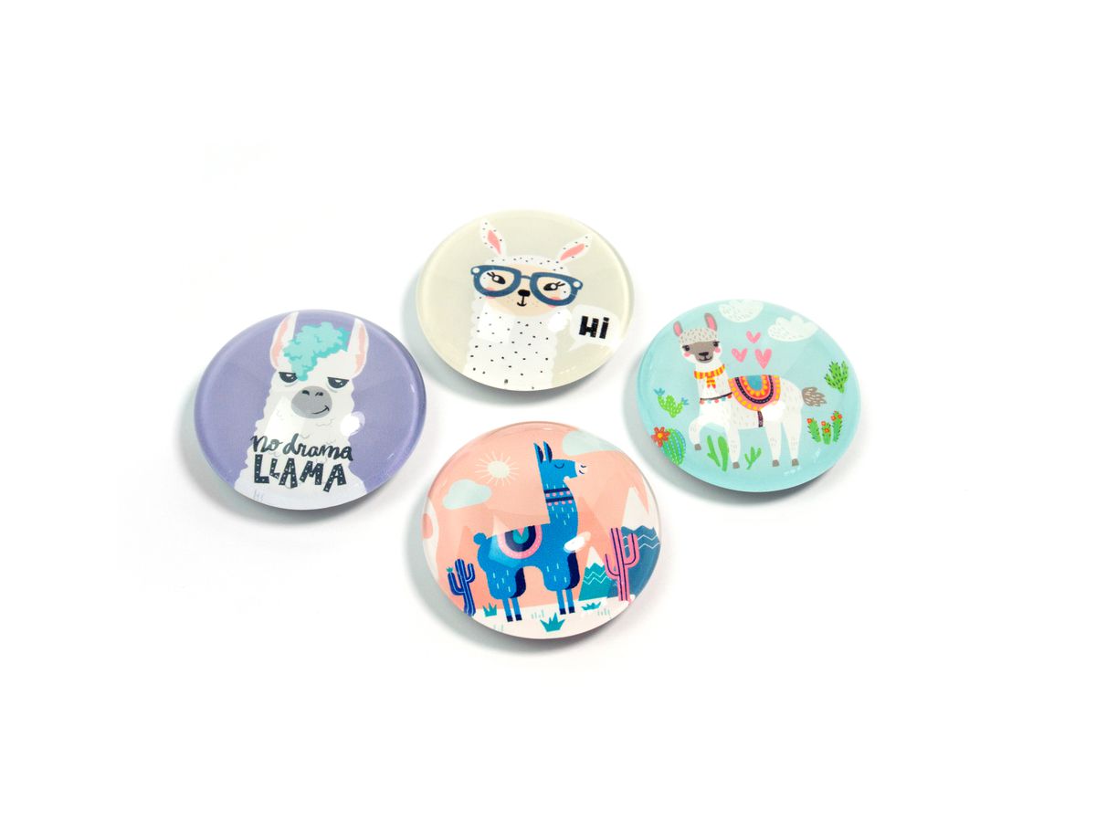 TRENDFORM EYE Magnete LLAMA EY2025 4er Set assortiert (7640169366635)