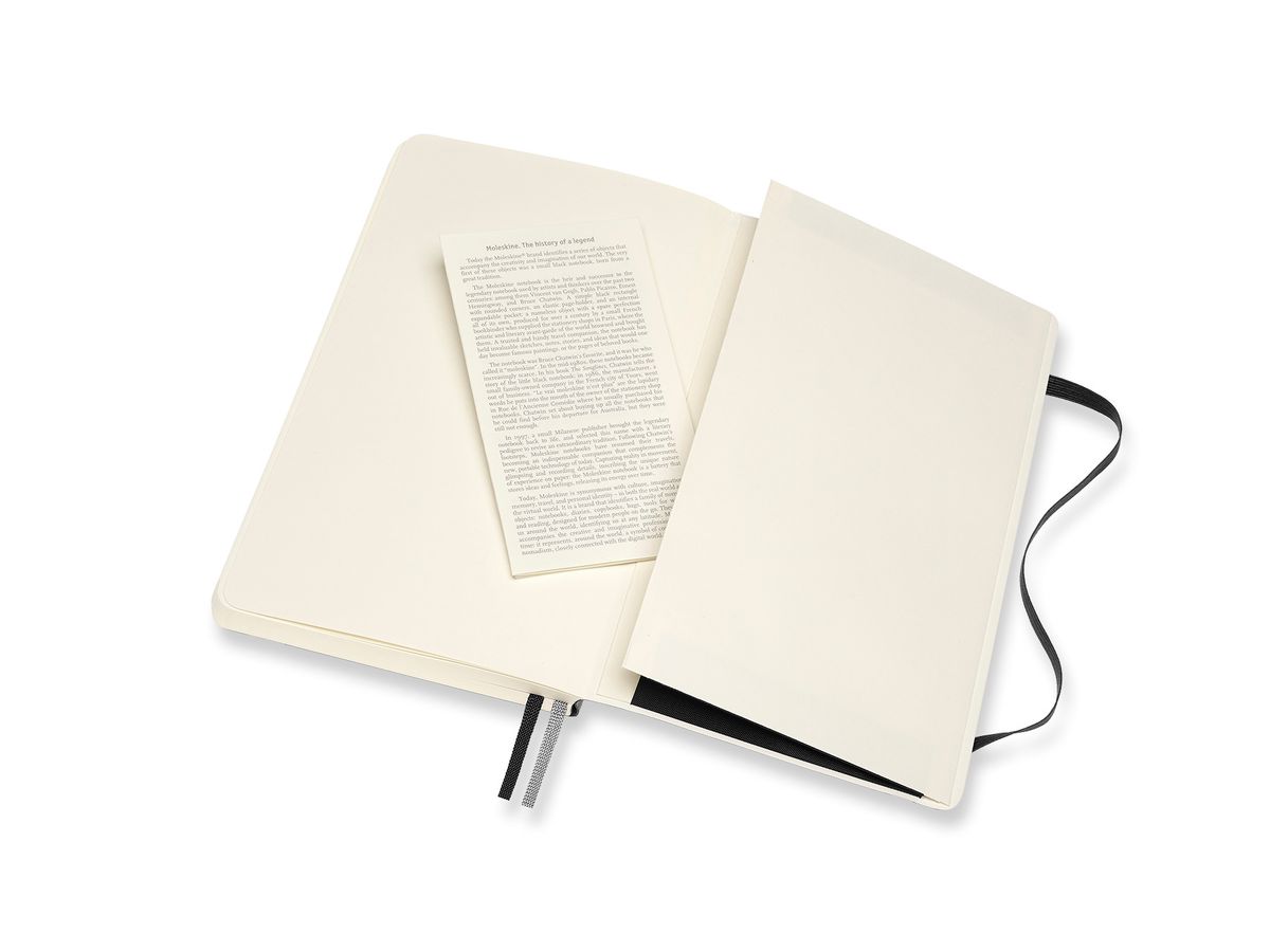 MOLESKINE Carnet SC L/A5 628073 pointé, noir, 400 pages (8058647628073)