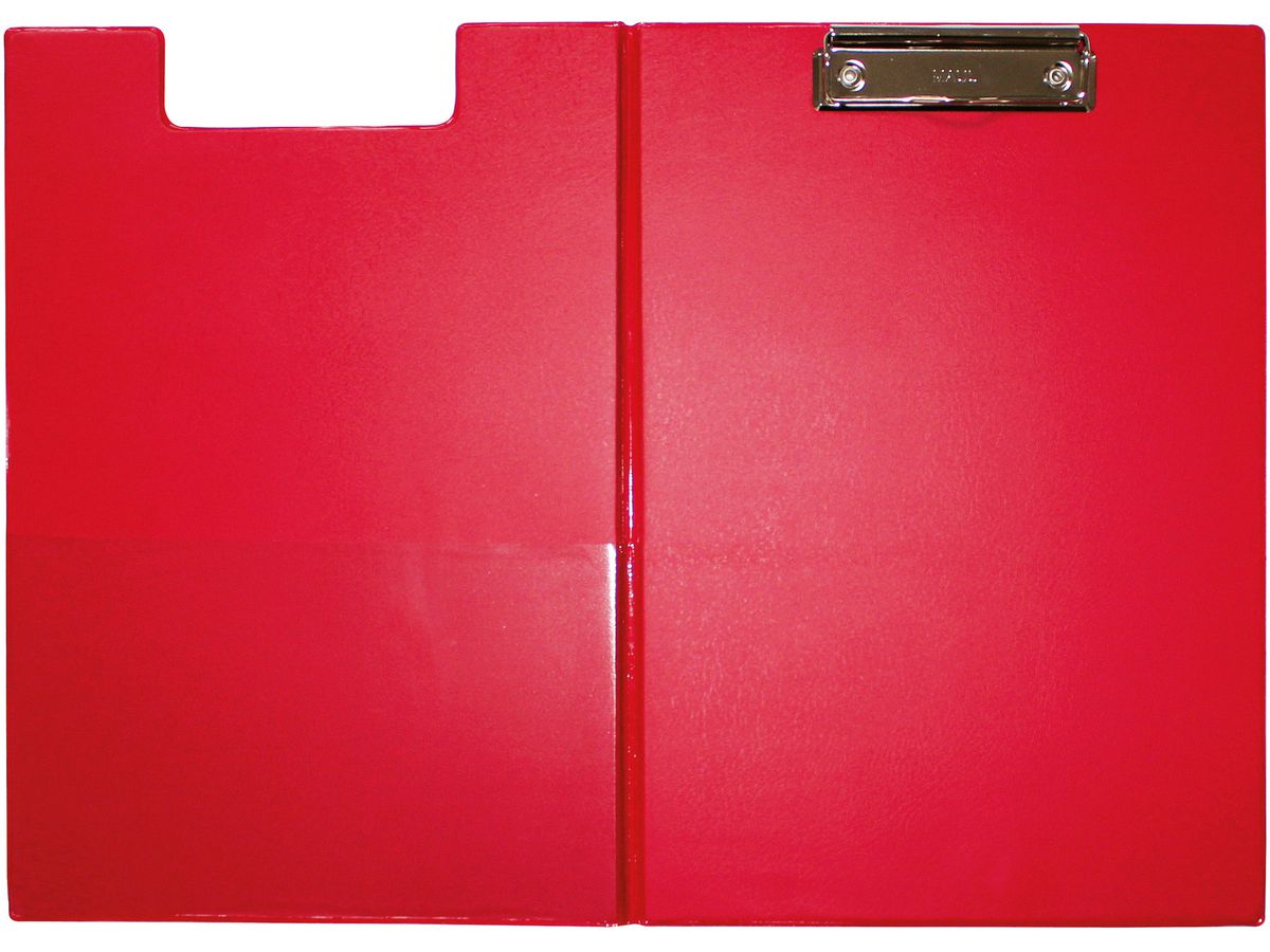 MAUL Klemmmappe A4 2.01 rot Folienüberzug hoch (4002390050791)