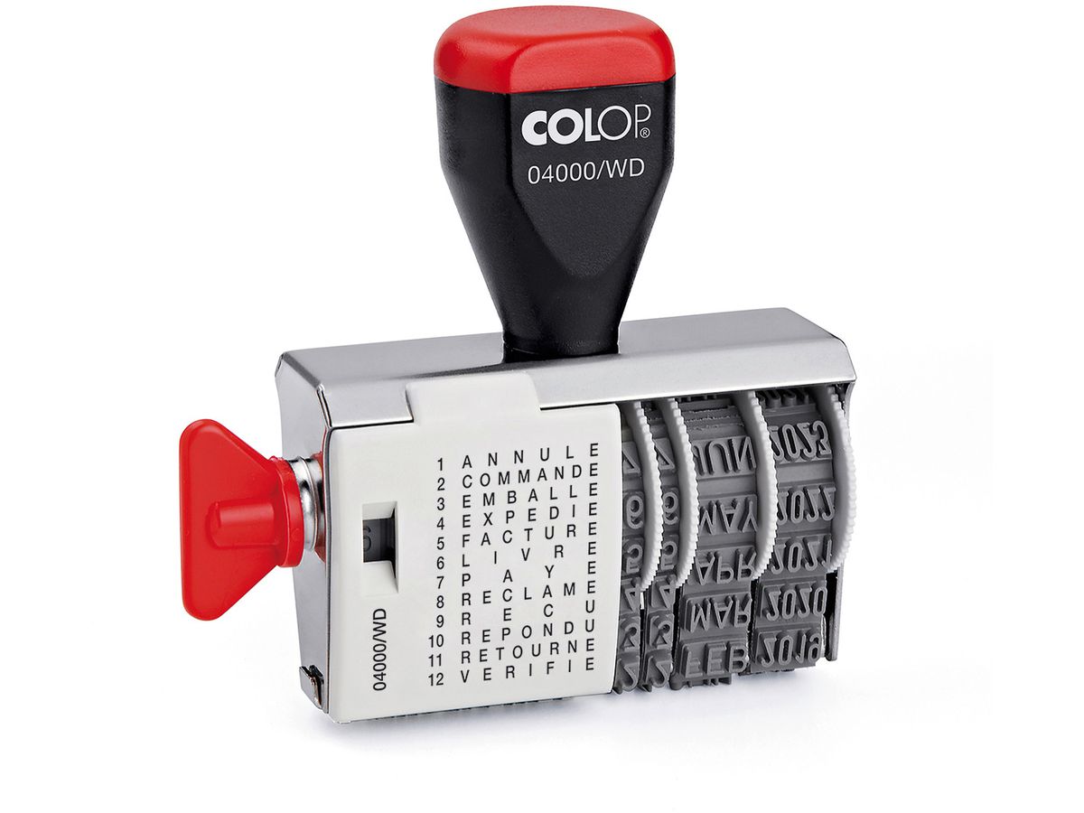 COLOP Tampon text 4000WD/F 12 texte F (9004362373643)