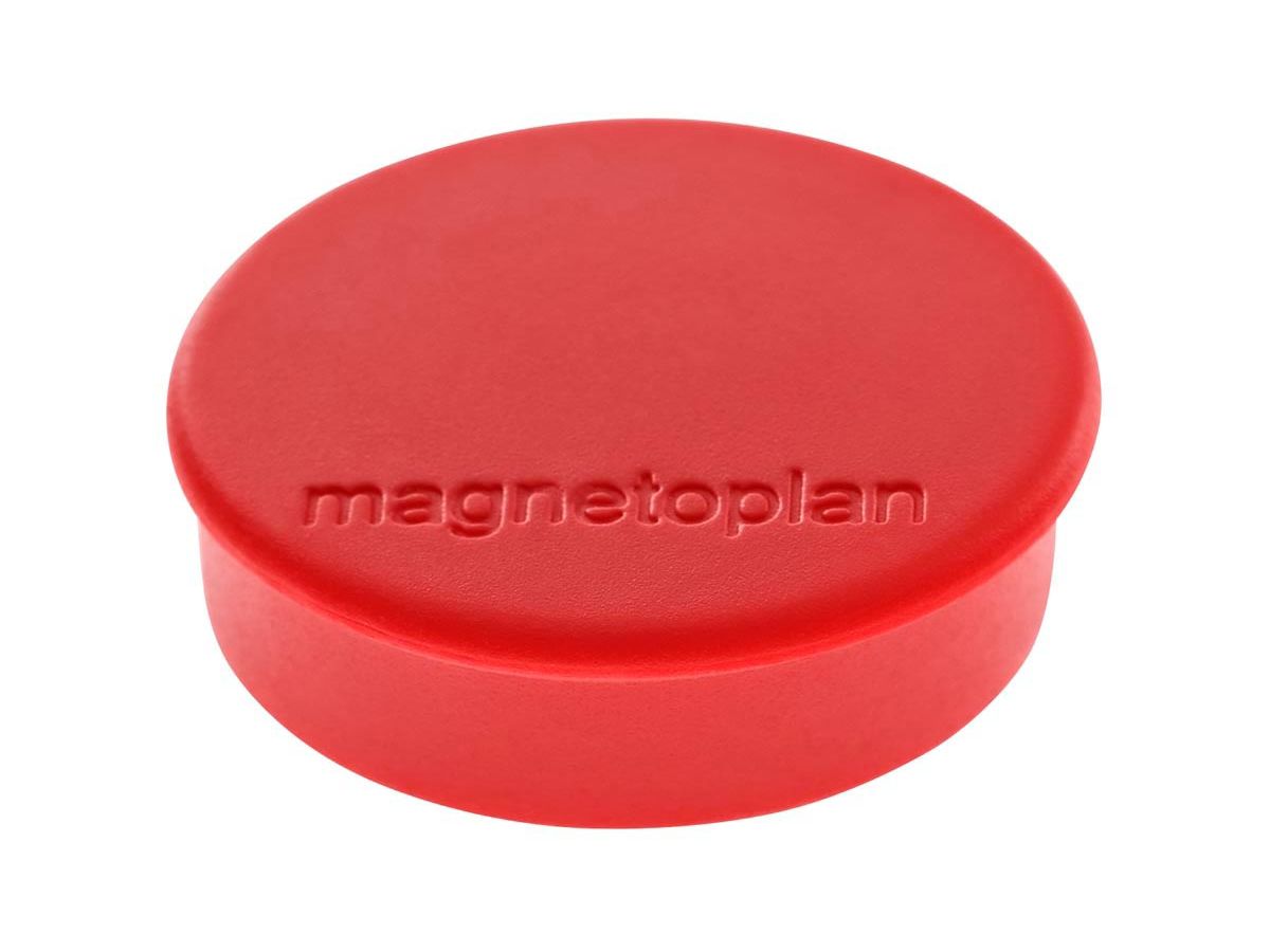 MAGNETOPLAN Haltemagnete Hobby 16645606 rot, Blister 6 Stk. (4013695014012)