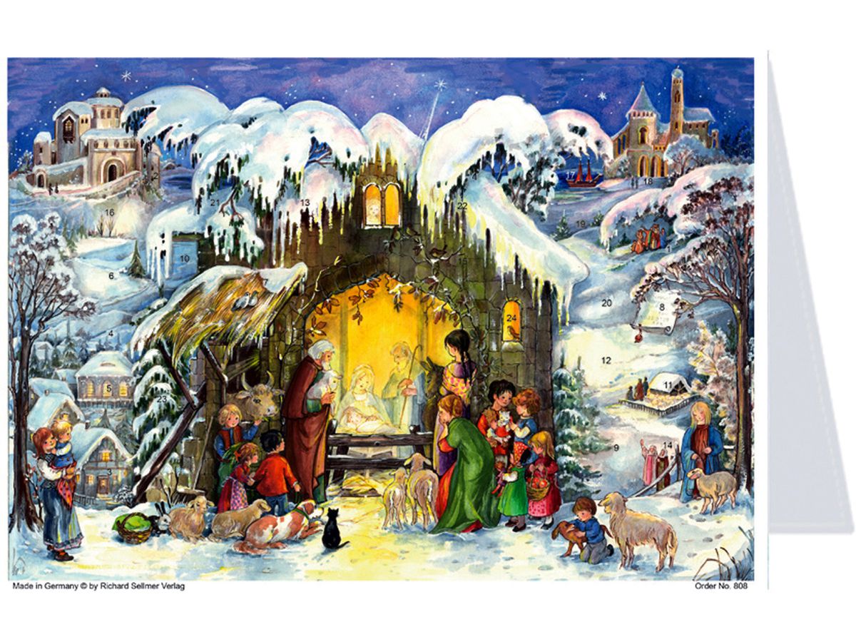 SELLMER Calendrier de l'Avent 400 40557 Jesus ist geboren (4025985405578)