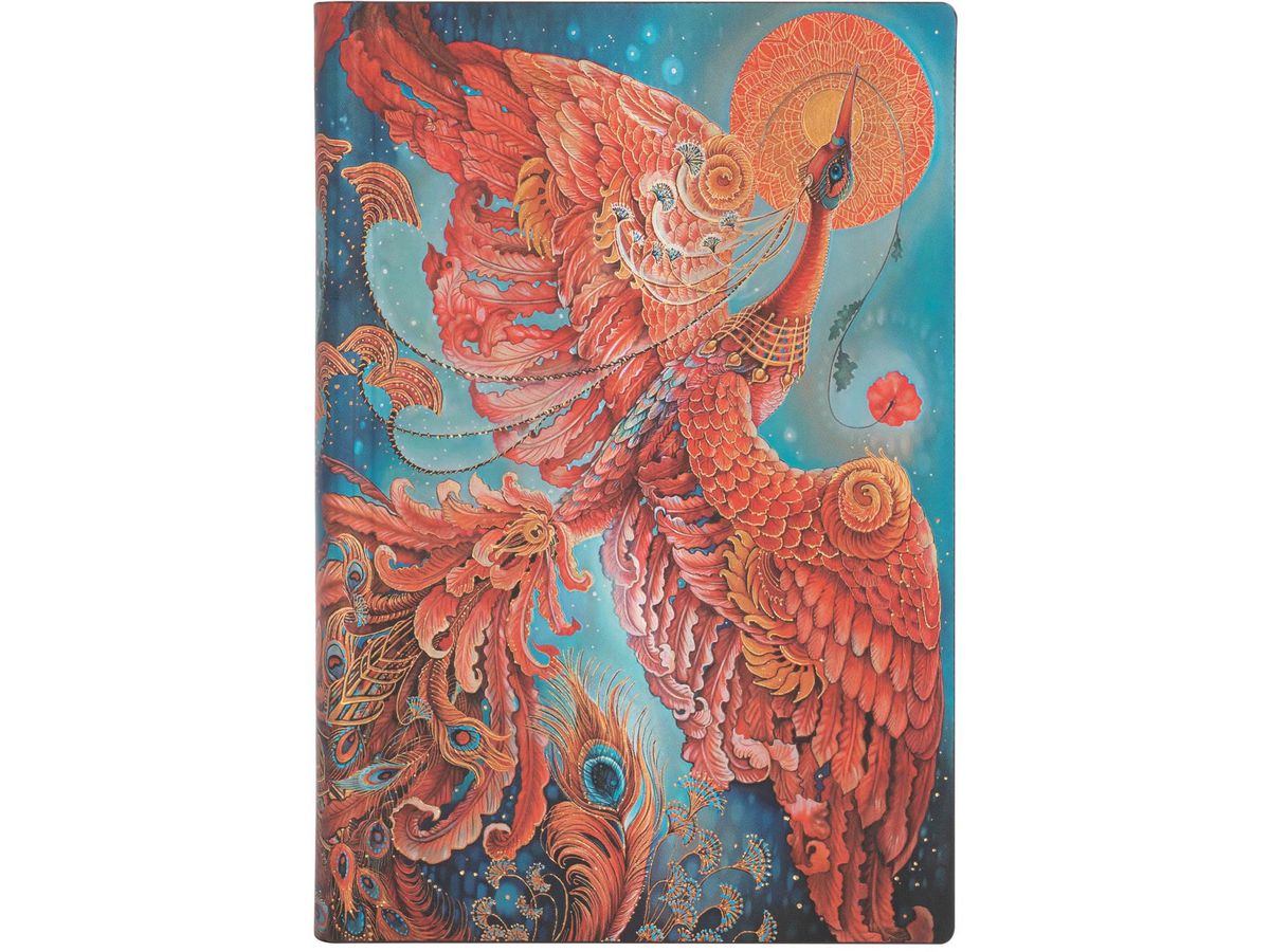 PAPERBLANKS Notizbuch Feuervogel Mini FB8213-2 liniert 208 Seiten (9781439782132)