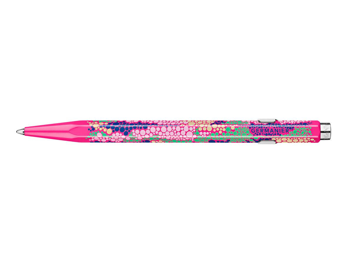 CARAN D'ACHE Penna a sfera 849 GERMANIER NM0849.016 rosa fluo, with metal box (7630002360920)
