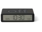 LEXON Réveil Flip Classic LR157N0 noir, USB-C (3660491209381)
