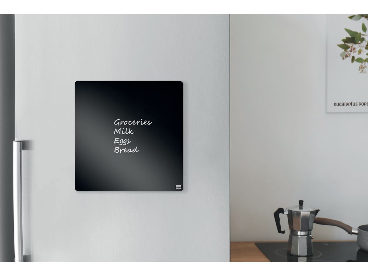NOBO Quartet magnetico 1903774 360x360mm black (5028252346757)