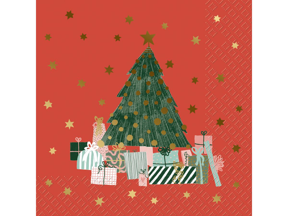 STEWO Serviette Anette 2572512720 rot 33x33cm (7630050889299)