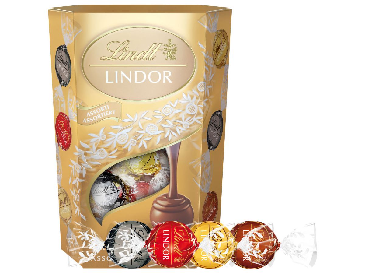 LINDT Lindor Palline 461585 Assortito 200g (7610400071703)