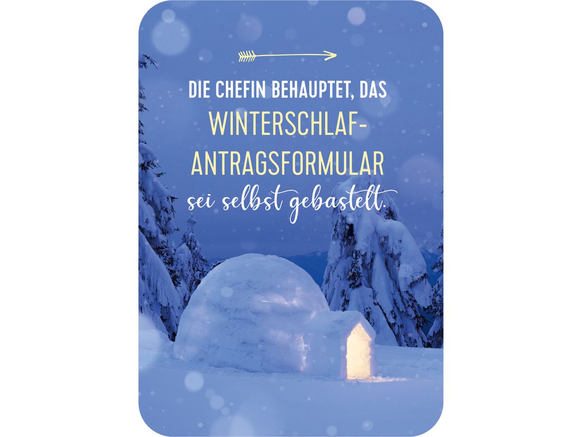 ARS EDITION Calend. L'Avent 7.2x10.5cm 136214 24 cartes pour s'en défaire (9783845862149)