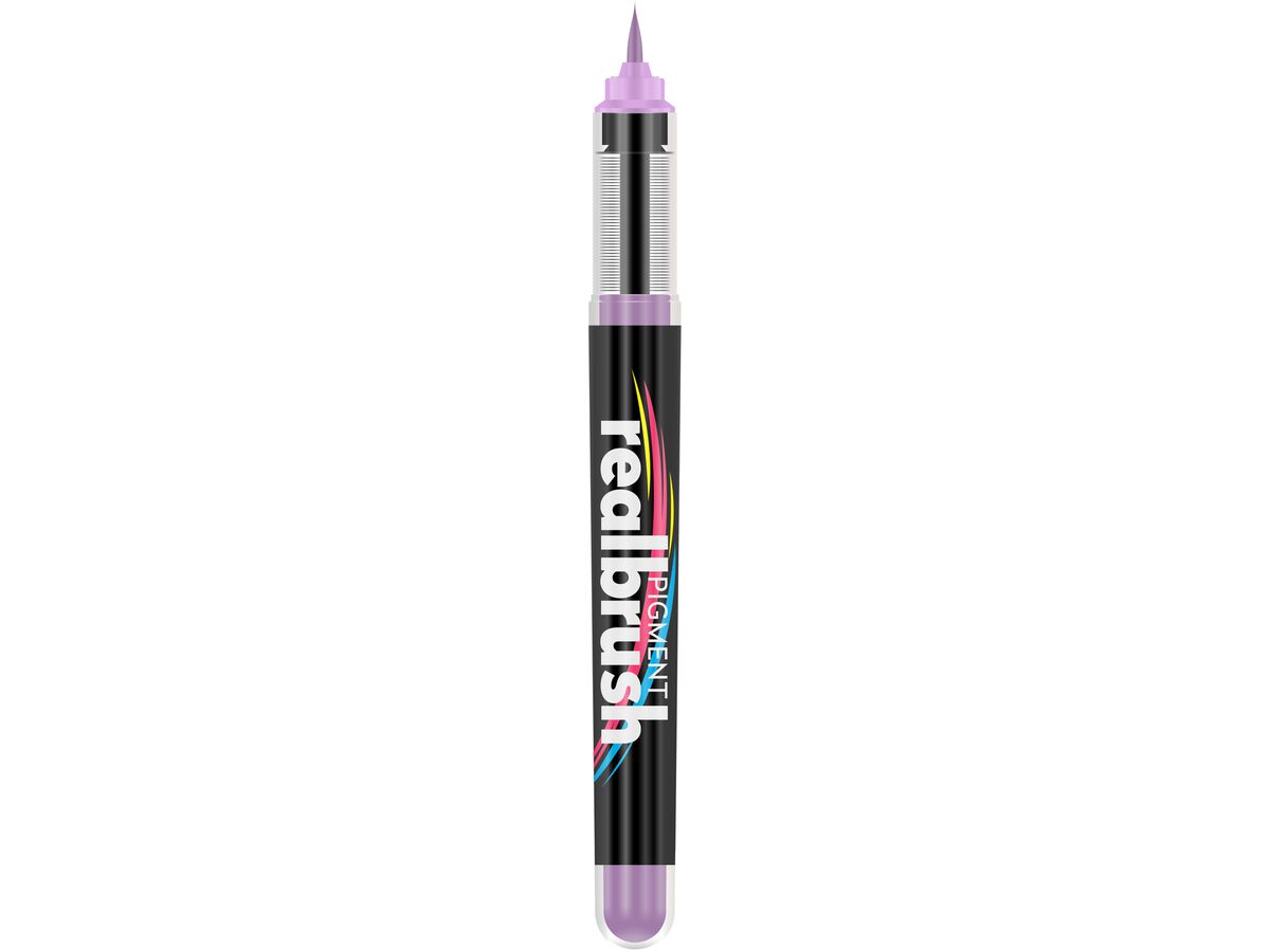 KARIN Real Brush Pen 0.4mm 33Z2562 Pigment, pastell rotflieder (5904446032029)