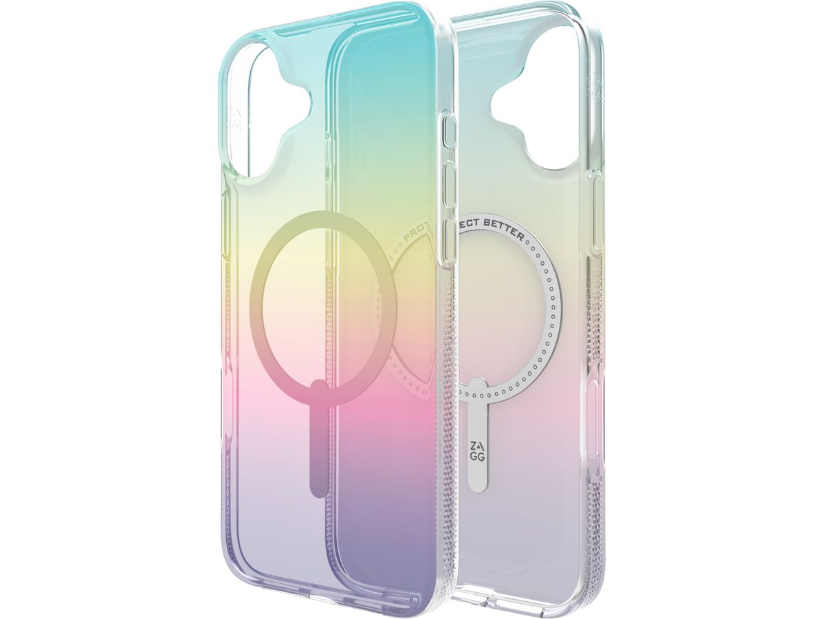 ZAGG Milan Cases Snap Apple 702315111 iPhone 16 Plus,Iridescent (0840390319470)