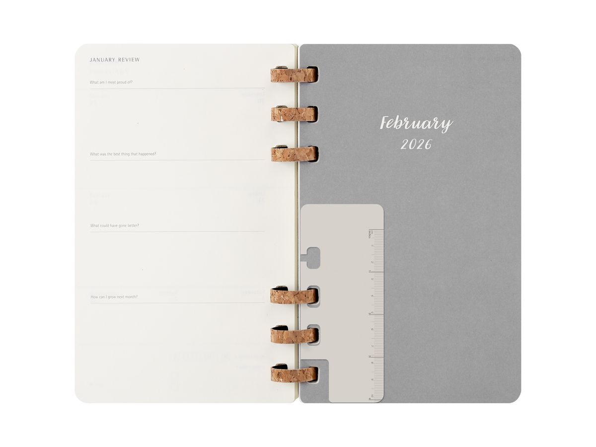 MOLESKINE Agenda Life Spiral Large 2026 DSSPB12MWH3Y26 1S/2P nero SC 13x21cm (8056999276478)