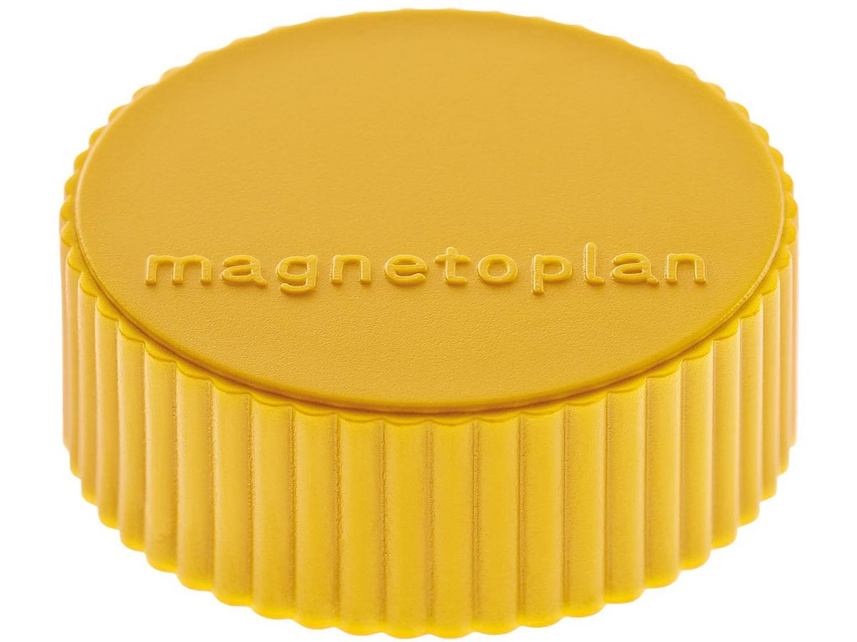 MAGNETOPLAN Calamita Discofix Magnum 34mm 1660002 giallo ca. 2 kg 10 pezzi (4013695025445)