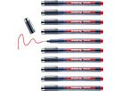 EDDING Profipen 1800 0.70mm 1800-2-07 rot (4004764325733)