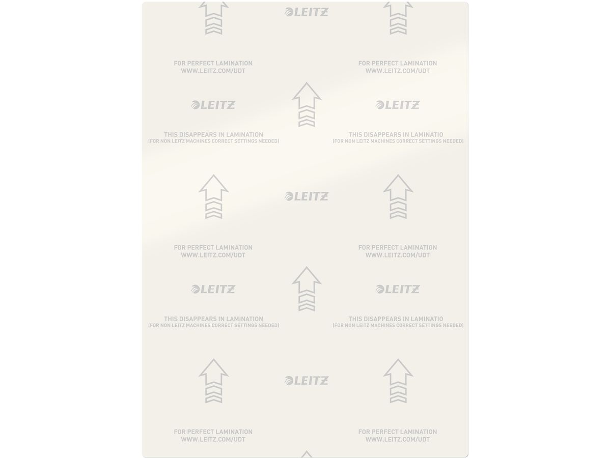 LEITZ Pochettes à plastifier A3 74890000 brillant, 125my 25 pcs. (4002432397730)