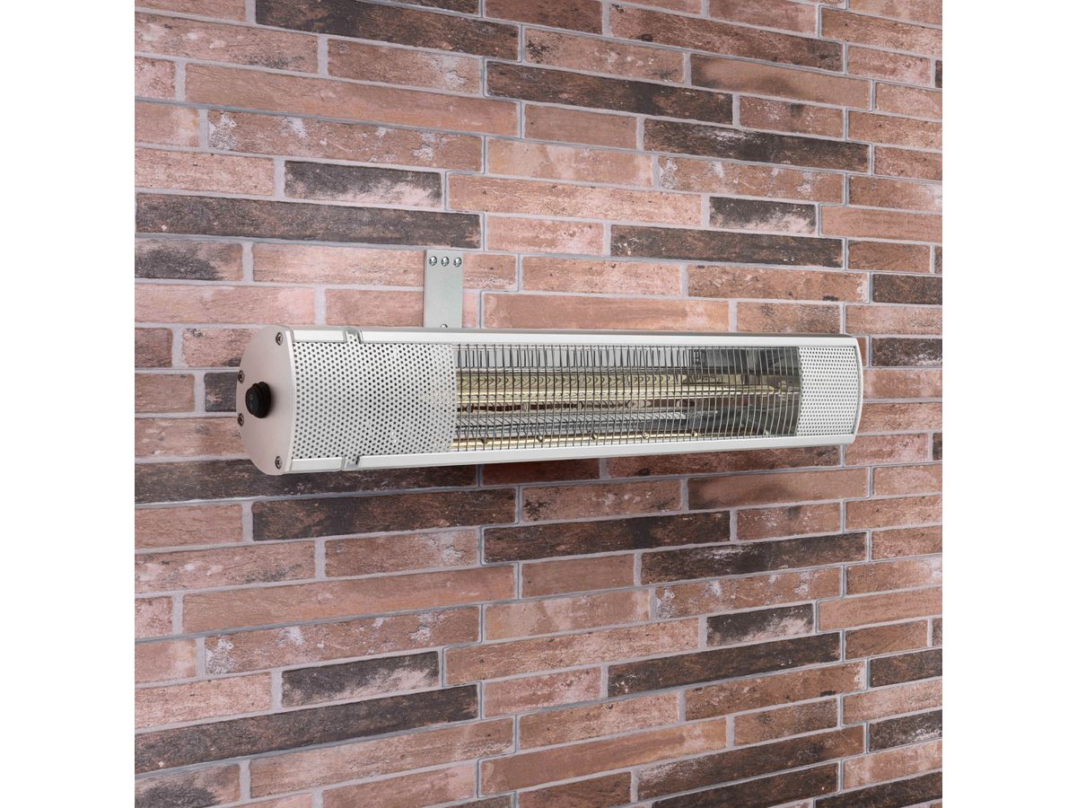 TRISTAR Terrassen-Heizgerät KA-5277 silber, IP55 2000W (8713016079565)