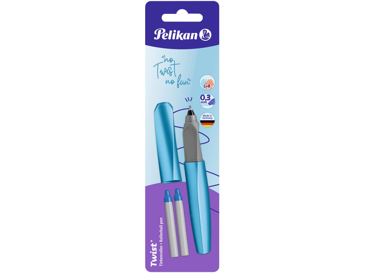 PELIKAN Rollerball Twist M 811286 Frosted Blue (4012700811288)