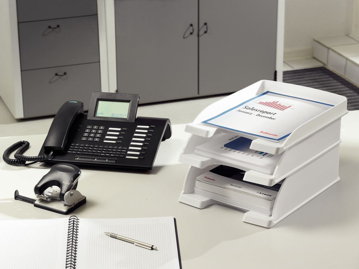 LEITZ Cestina p. docum. Plus A4 52370001 bianco (4002432376193)