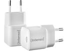 INTENSO Power Charger 30W GaN white 7803032 1 x USB-C each Double Pack (4034303034055)
