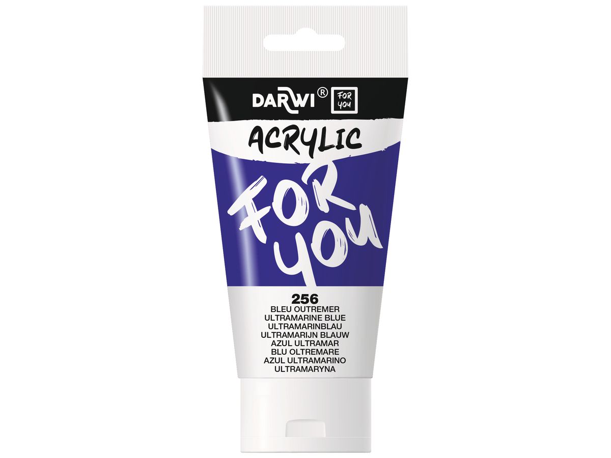 DARWI Acrylfarbe 75ml DF5150075256C Ultramarinblau (5411711463506)