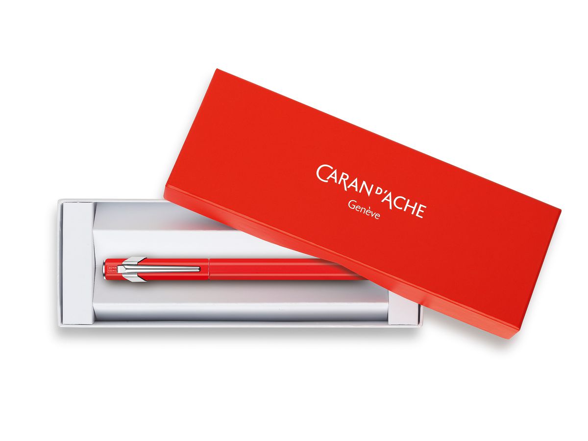 CARAN D'ACHE Stylo plume 849 EF 842.570 rouge, verni (7630002340052)