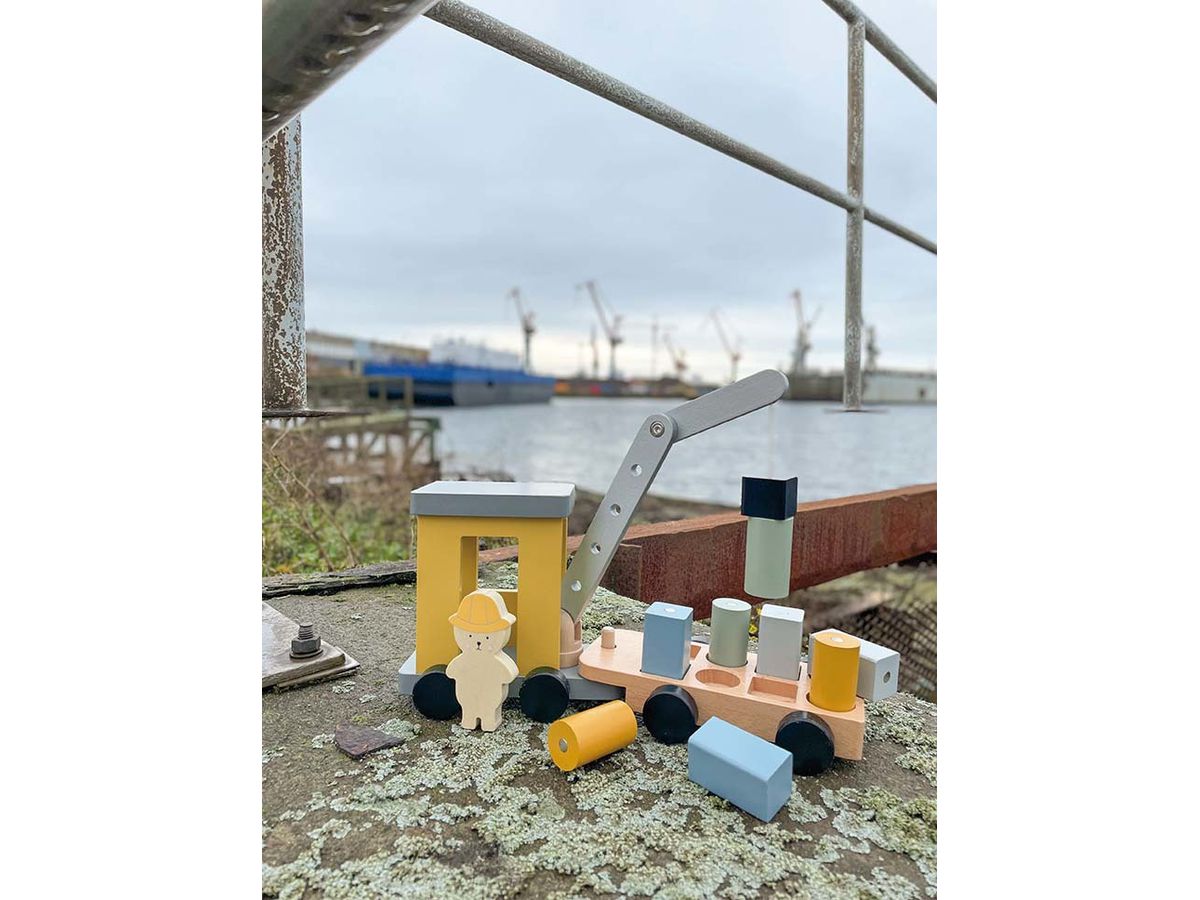 JABADABADO Kran mit Magnet W7210 33x10x21cm (7332599072100)