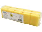 WEITACLEAN Éponge pad 95x70x43mm 5028021 jaune, sans rayures 10 pièces (7610588108451)