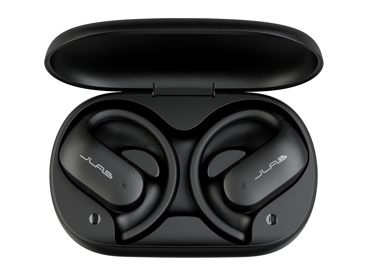 JLAB JBuds Open Sport 2 Earbuds IEUEBJBOPSPRTRBLK82 True Wireless, Black (0810119072627)