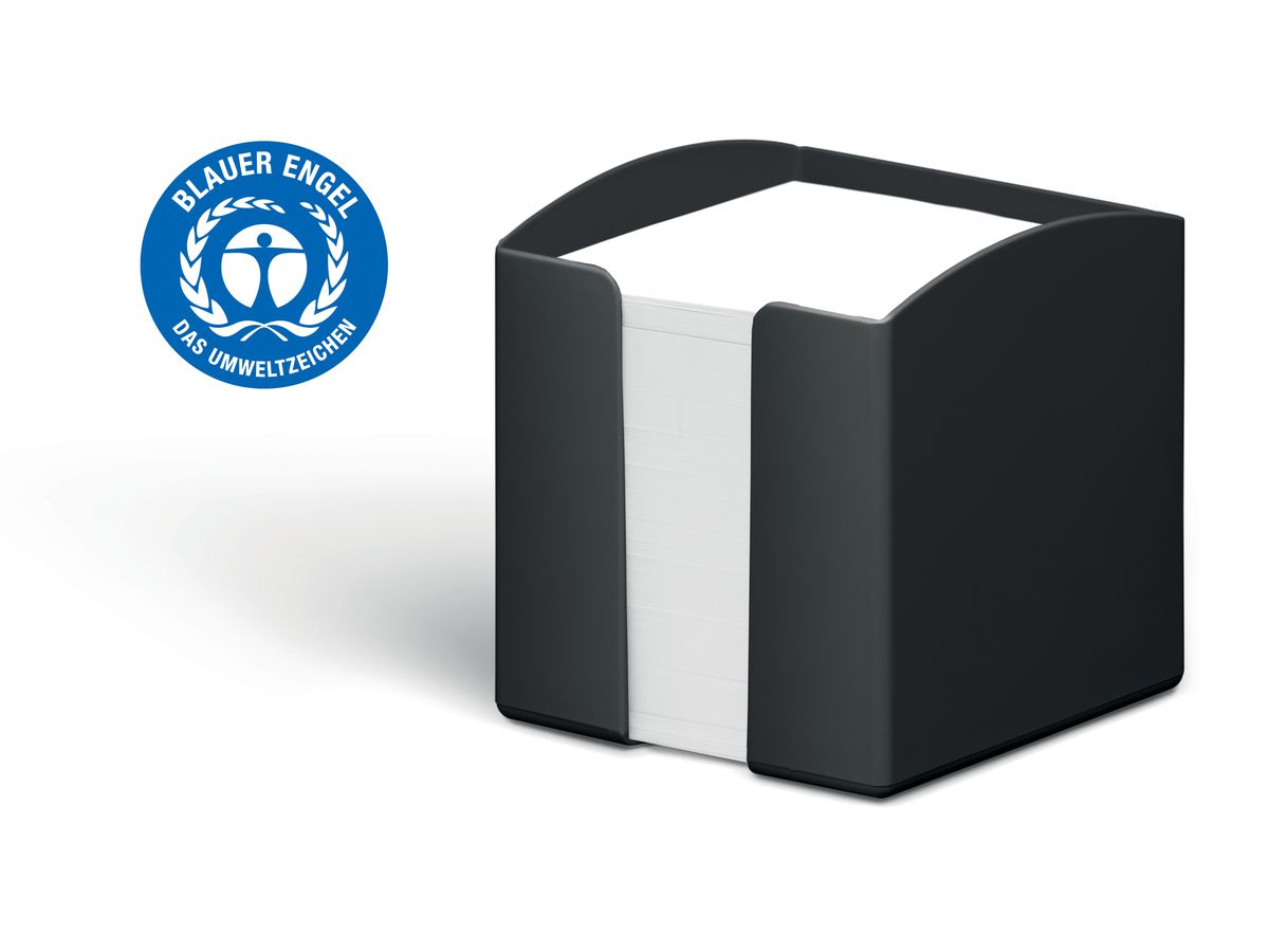 DURABLE Zettelbox ECO 93 x 93 mm 775801 schwarz (4005546729671)