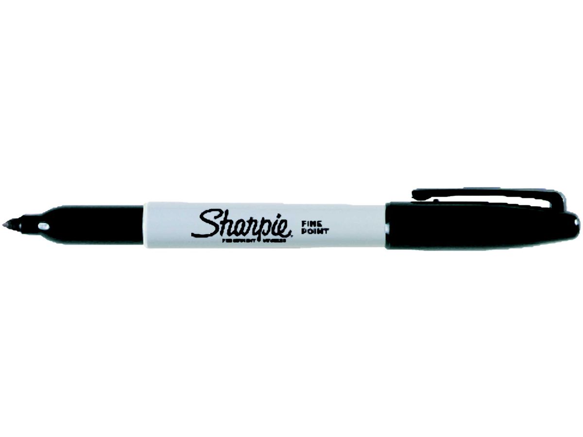 SHARPIE Permanent Marker Fine 1mm S0810930 noir (3501170818305)