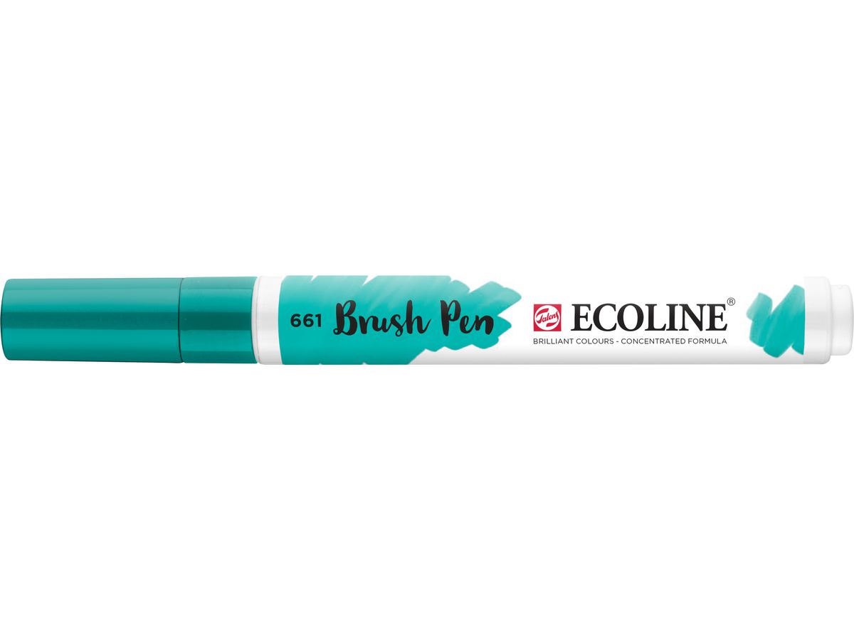TALENS Ecoline Brush Pen 11506610 vert turq (8712079406479)