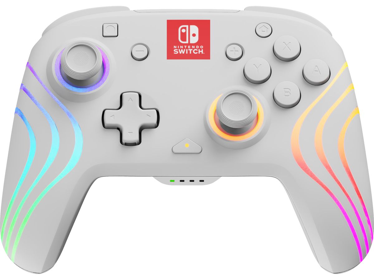 PDP Afterglow WAVE Wireless Ctrl 500-252-WH NSW, White with Motion (0708056073893)