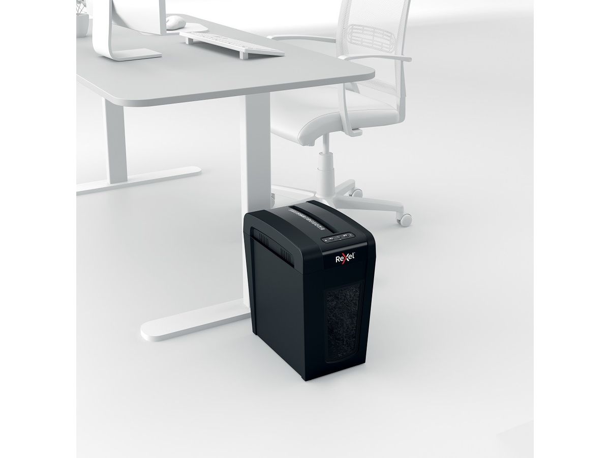 REXEL Aktenvernichter Secure 2020127EU X10-SL, P-4, 18lt (5028252615310)