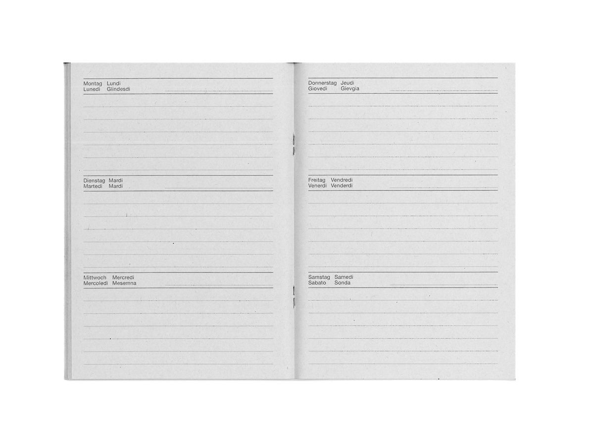 INGOLD-BIWA Cahier UWS 12,5x17,6cm 02.9644.124 gris, 80g 1 Jahr (7640128087649)