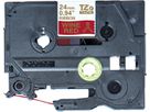 PTOUCH Nastro rosso/oro TZE-RW54 Sistemi Tze 24mm (4977766801928)