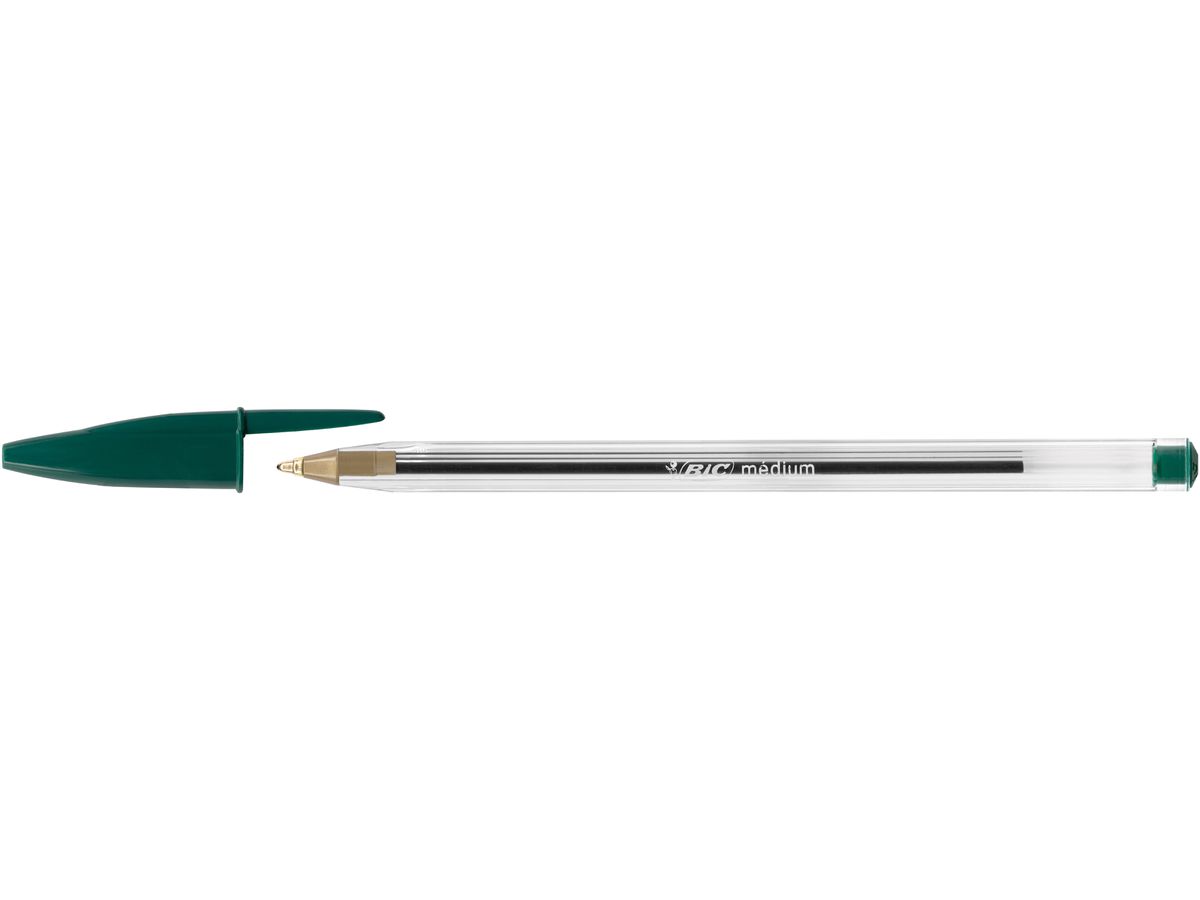 BIC Stylo à bille Cristal M 8373629.00 vert (7612532050359)