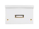 EXACOMPTA Scatola portaoggetti Neo Deco 62358E bianco, A4+ 27x36x19cm (3130630623588)