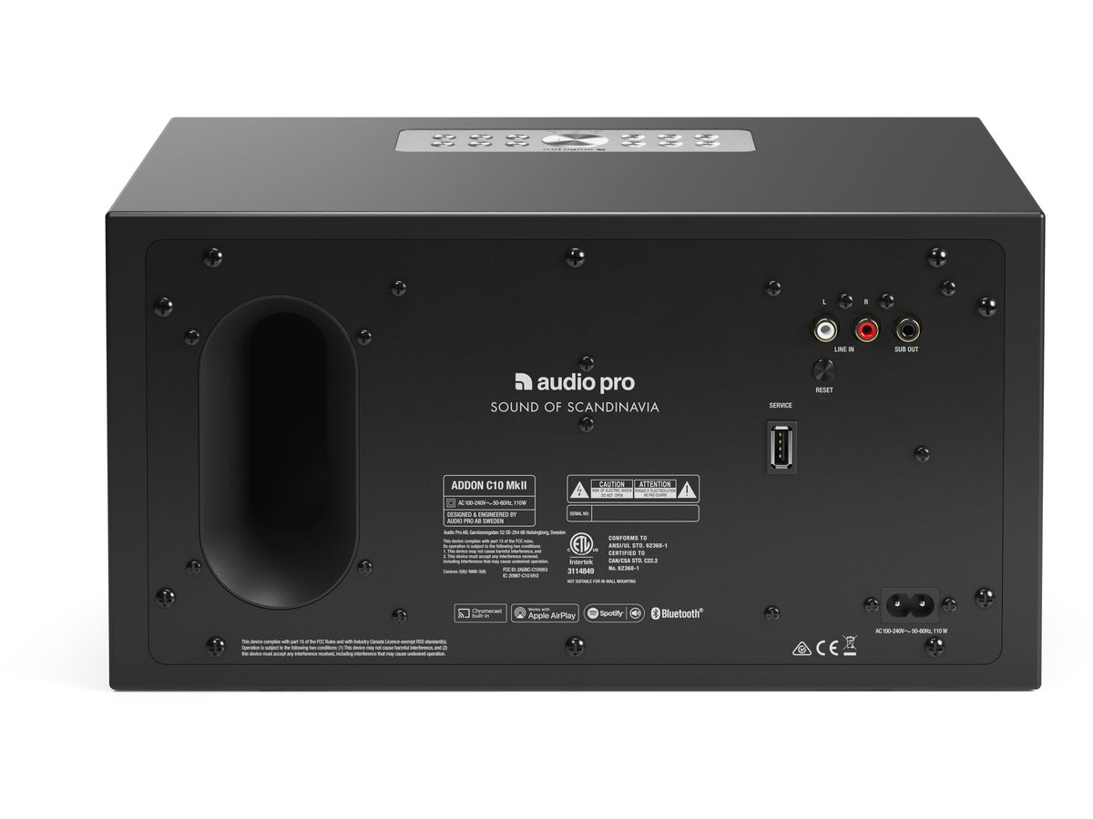 AUDIO PRO C10 MkII 15200 Multi-Room Speaker Black (7330117152006)