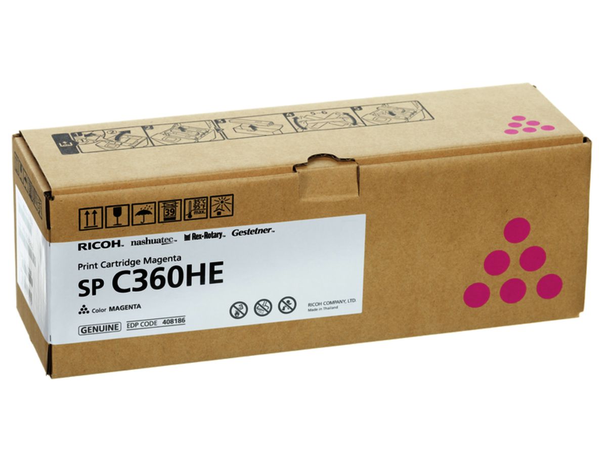 RICOH Toner magenta 408186 SP C360/36 5000 pages (4961311920172)