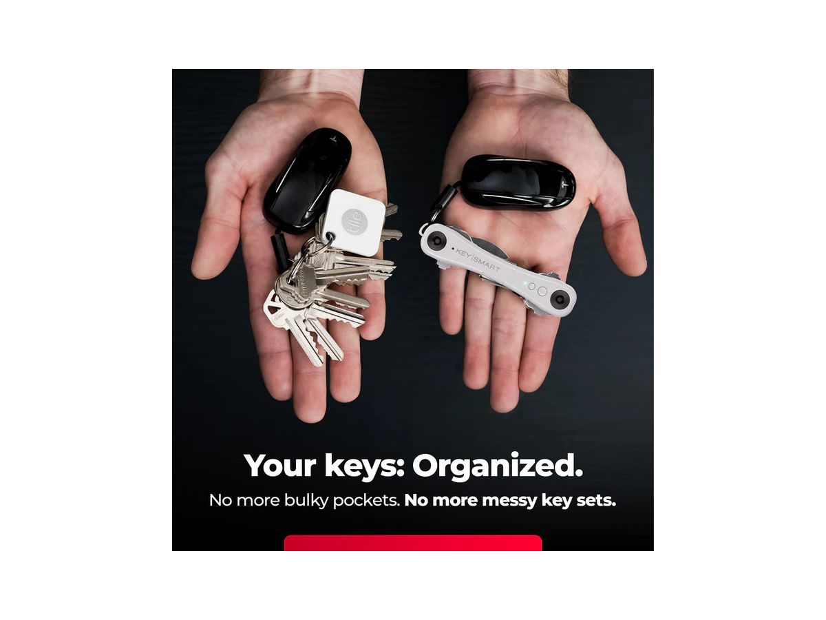 KEYSMART iPro V3 KS431-WHT-V3 Apple Find My, White (0810024058686)