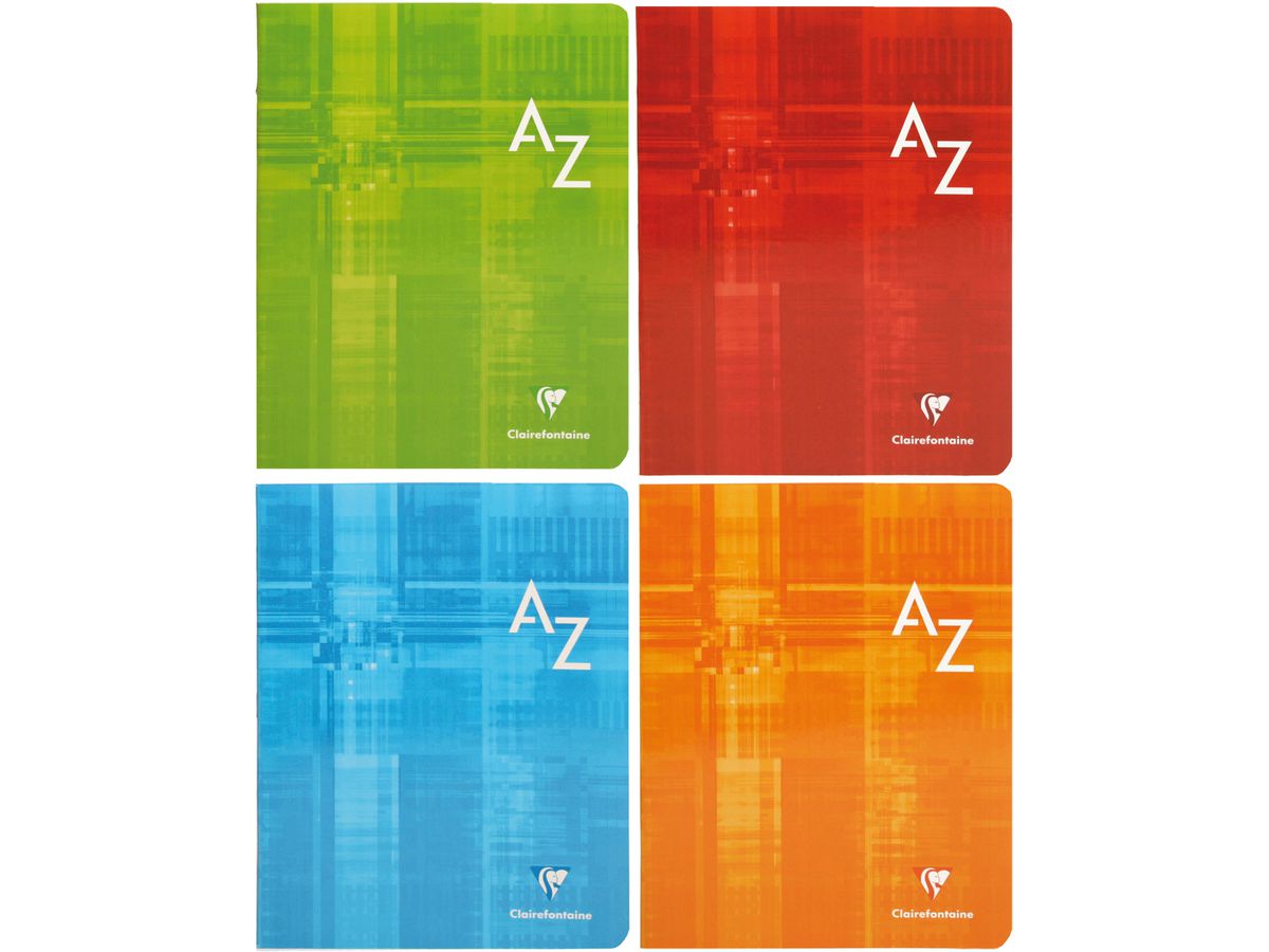 CLAIREFONTAINE Heft 17x22cm 63749 A-Z 48 Blatt (3329680637496)