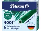 PELIKAN Cartouche d'encreTP/6 300087 vert 6 pcs. (4012700300089)